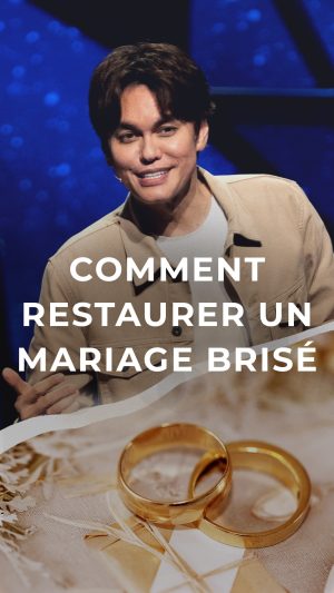 Comment restaurer un mariage brisé ?